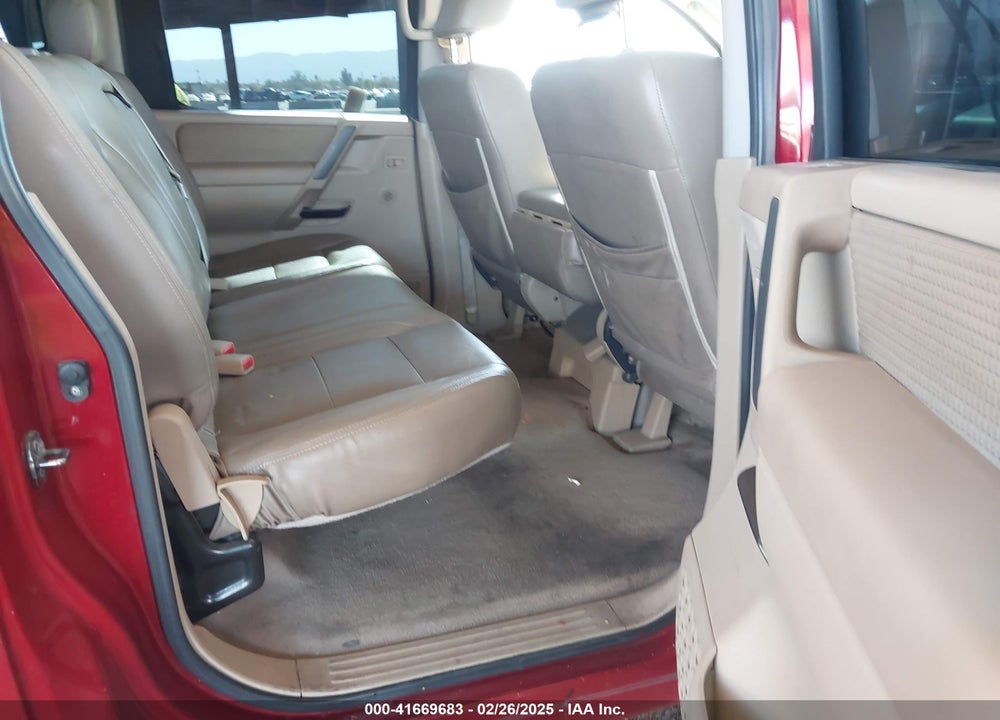 2008 NISSAN TITAN VIN: 1N6AA07D28N346850