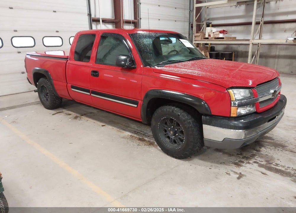 2004 CHEVROLET SILVERADO 1500 LS VIN: 2GCEC19T441297607