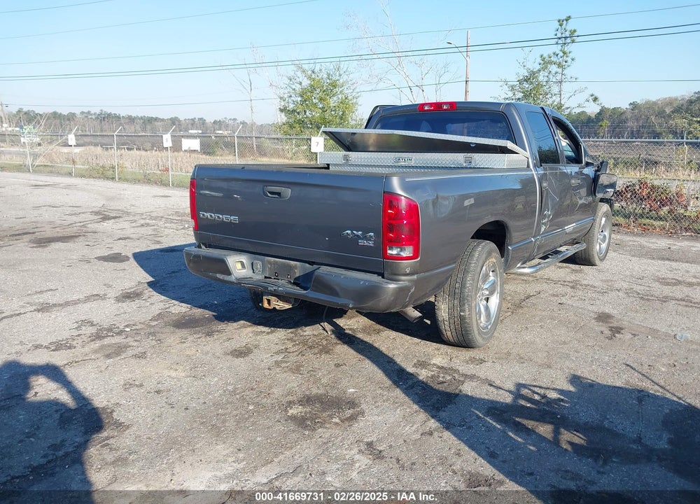 2004 DODGE RAM 1500 VIN: 1D7HU18D64S733190