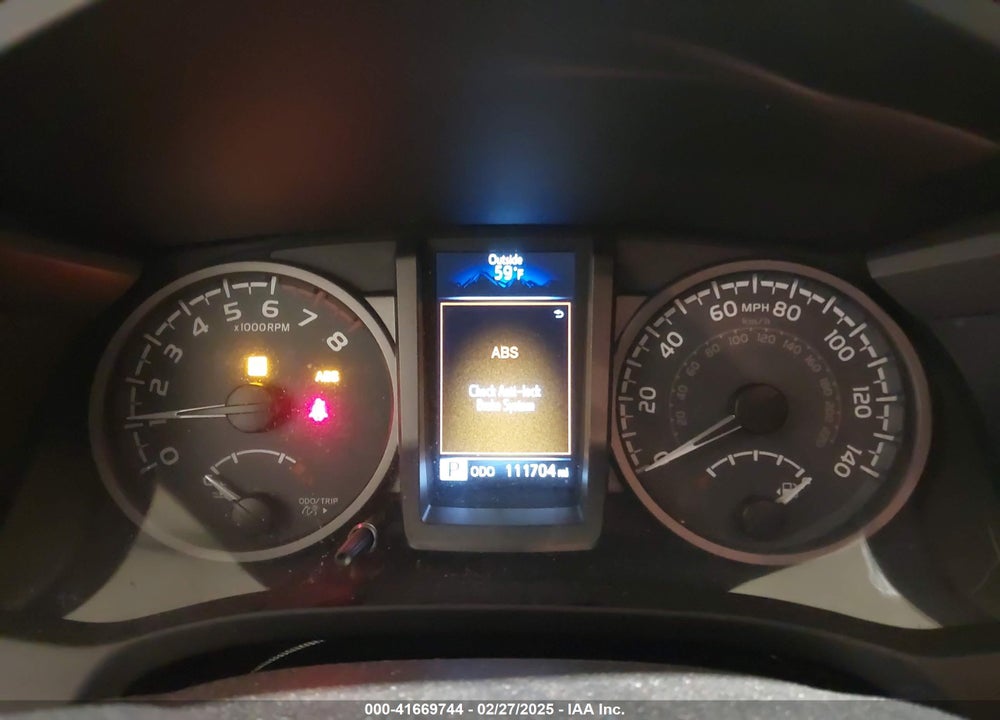 2017 TOYOTA TACOMA VIN: 5TFCZ5AN8HX080001