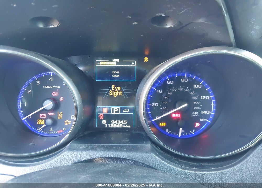 2017 SUBARU OUTBACK VIN: 4S4BSAFC9H3315007