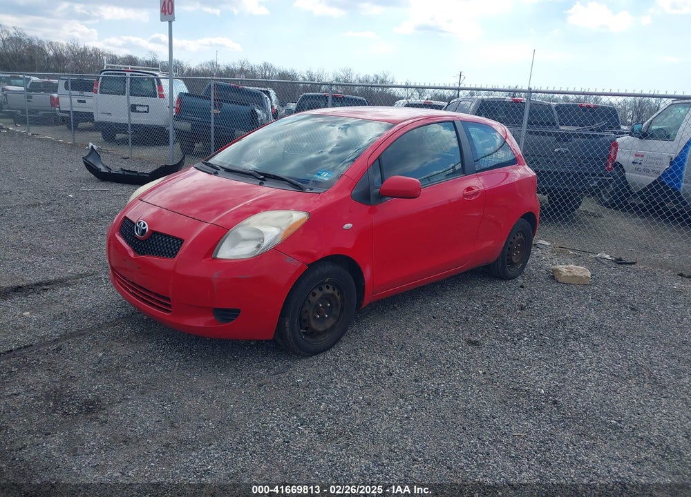 2008 TOYOTA YARIS VIN: JTDJT903885150950