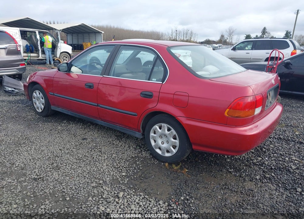 1998 HONDA CIVIC LX VIN: 1HGEJ657XWL027209
