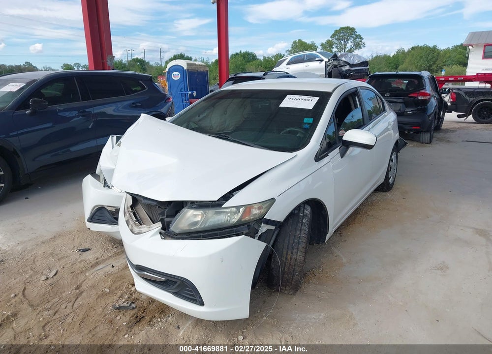 2014 HONDA CIVIC VIN: 19XFB2F55EE068456