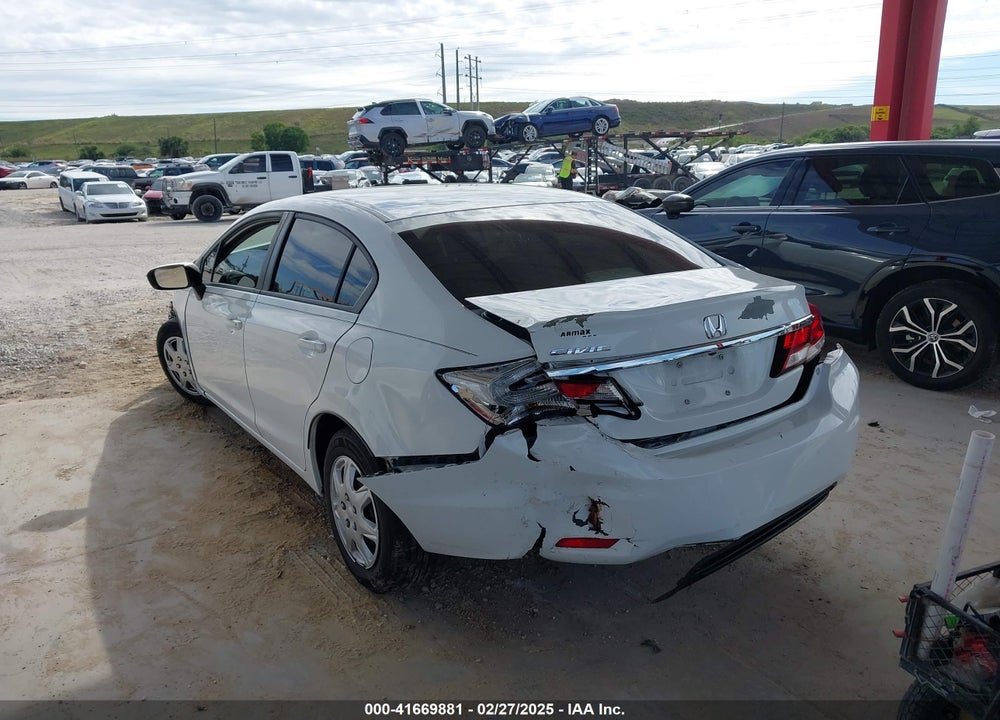 2014 HONDA CIVIC VIN: 19XFB2F55EE068456