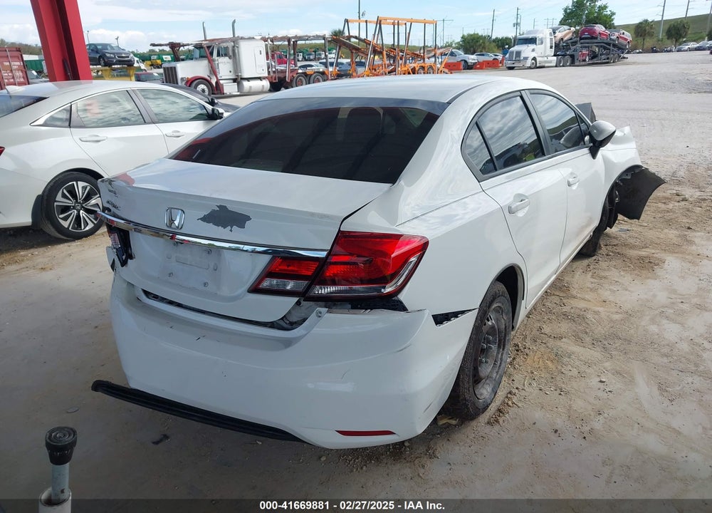 2014 HONDA CIVIC VIN: 19XFB2F55EE068456
