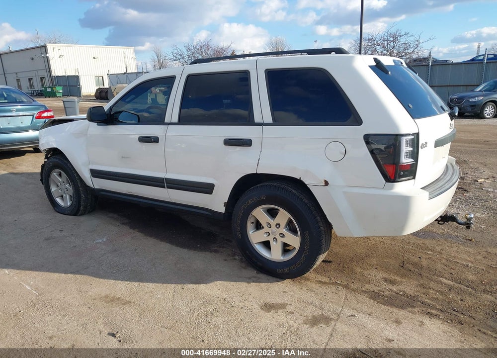 2005 JEEP GRAND CHEROKEE LAREDO VIN: 1J4GS48K55C536433