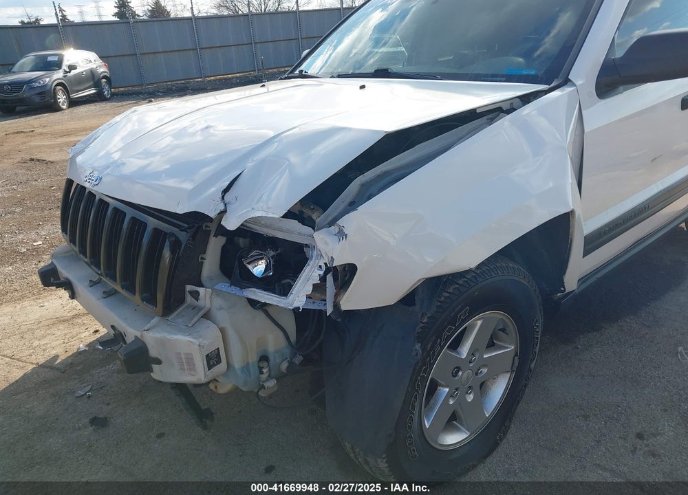 2005 JEEP GRAND CHEROKEE LAREDO VIN: 1J4GS48K55C536433
