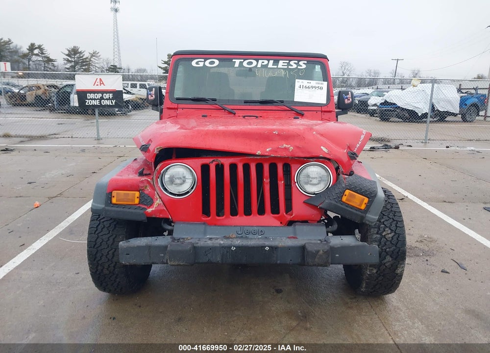 2006 JEEP WRANGLER / VIN: 1J4FA29156P762295