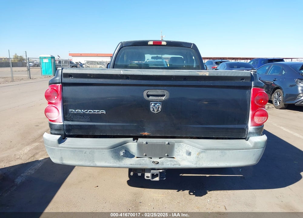 2008 DODGE DAKOTA SXT/BIGHORN/LONESTAR VIN: 1D7HE32K18S516801