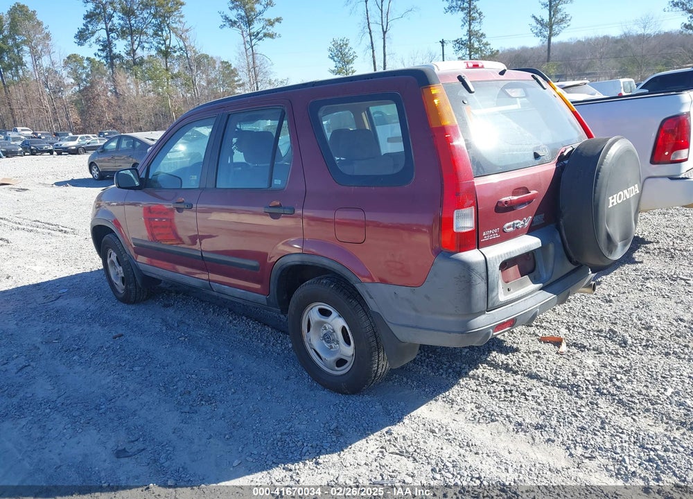 2004 HONDA CR-V LX VIN: SHSRD68494U209422