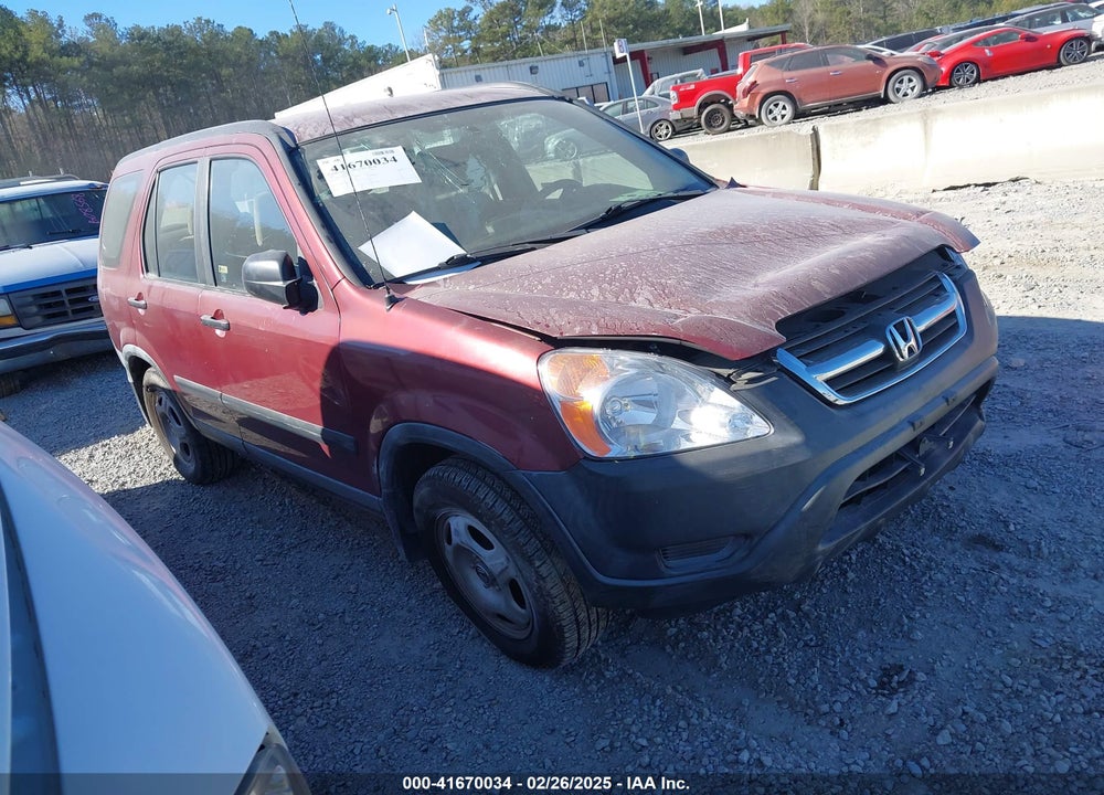 2004 HONDA CR-V LX VIN: SHSRD68494U209422