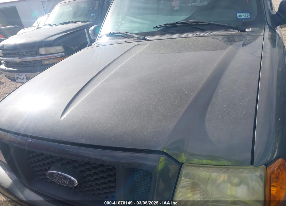 2004 FORD RANGER EDGE VIN: 1FTYR14E04PB30524
