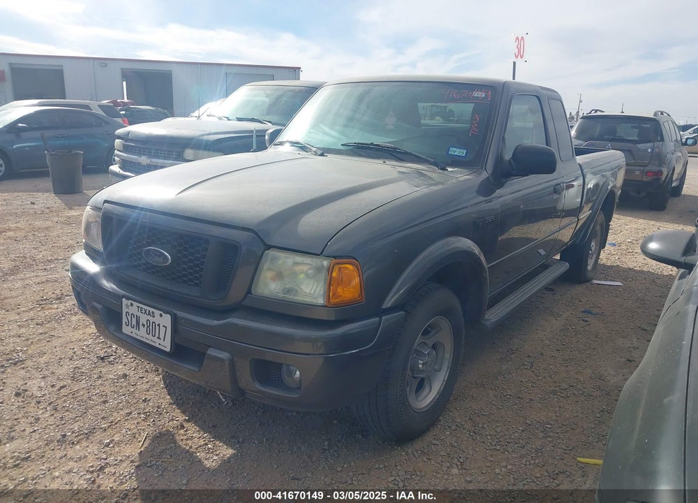 2004 FORD RANGER EDGE VIN: 1FTYR14E04PB30524