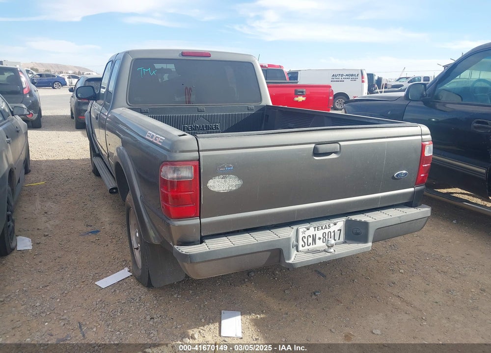 2004 FORD RANGER EDGE VIN: 1FTYR14E04PB30524