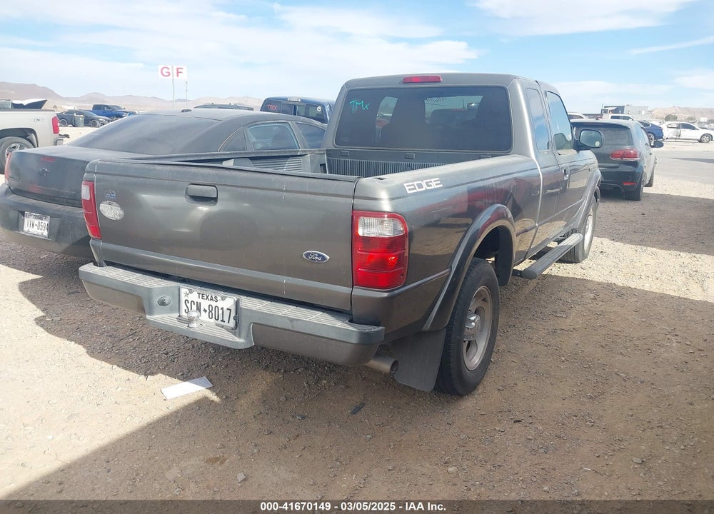 2004 FORD RANGER EDGE VIN: 1FTYR14E04PB30524