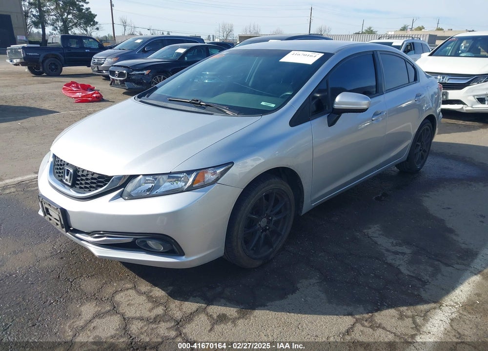 2014 HONDA CIVIC VIN: 19XFB2F52EE231628