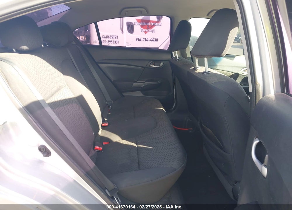 2014 HONDA CIVIC VIN: 19XFB2F52EE231628