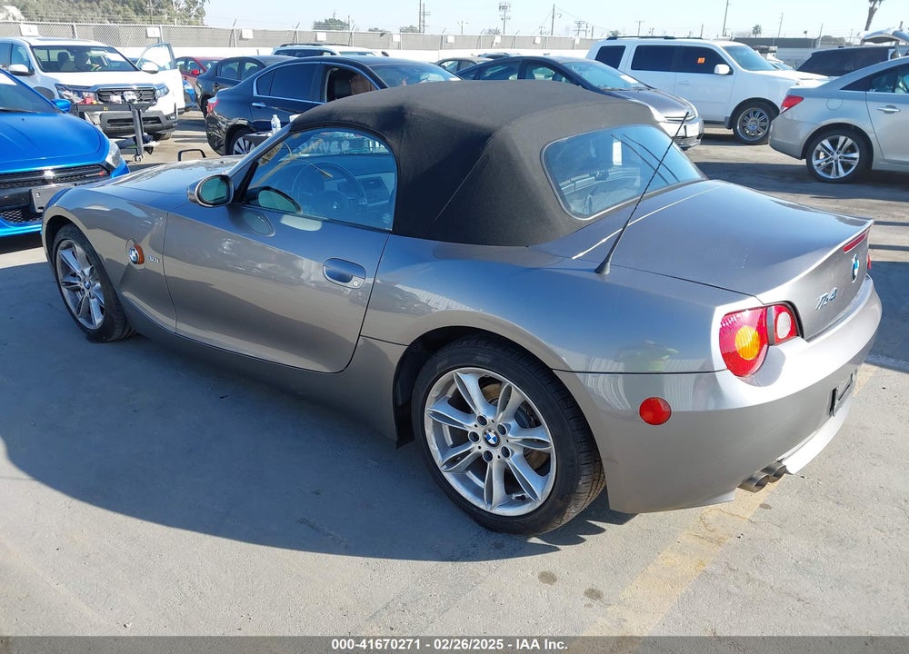 2004 BMW Z4 3.0I VIN: 4USBT53584LT25997