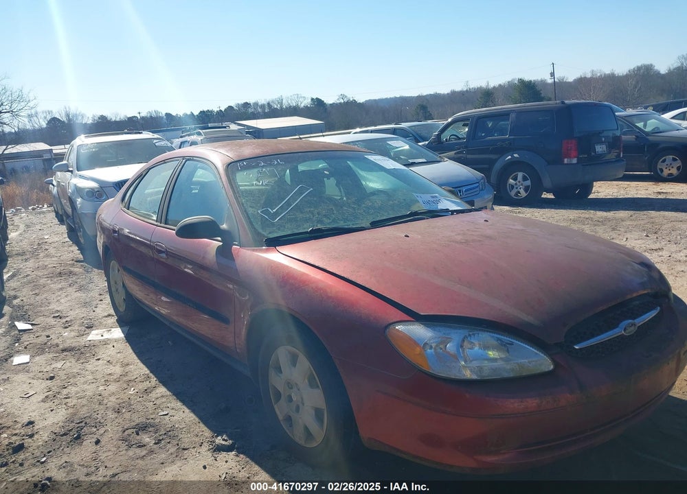 2001 FORD TAURUS VIN: 1FAFP52UX1A139542