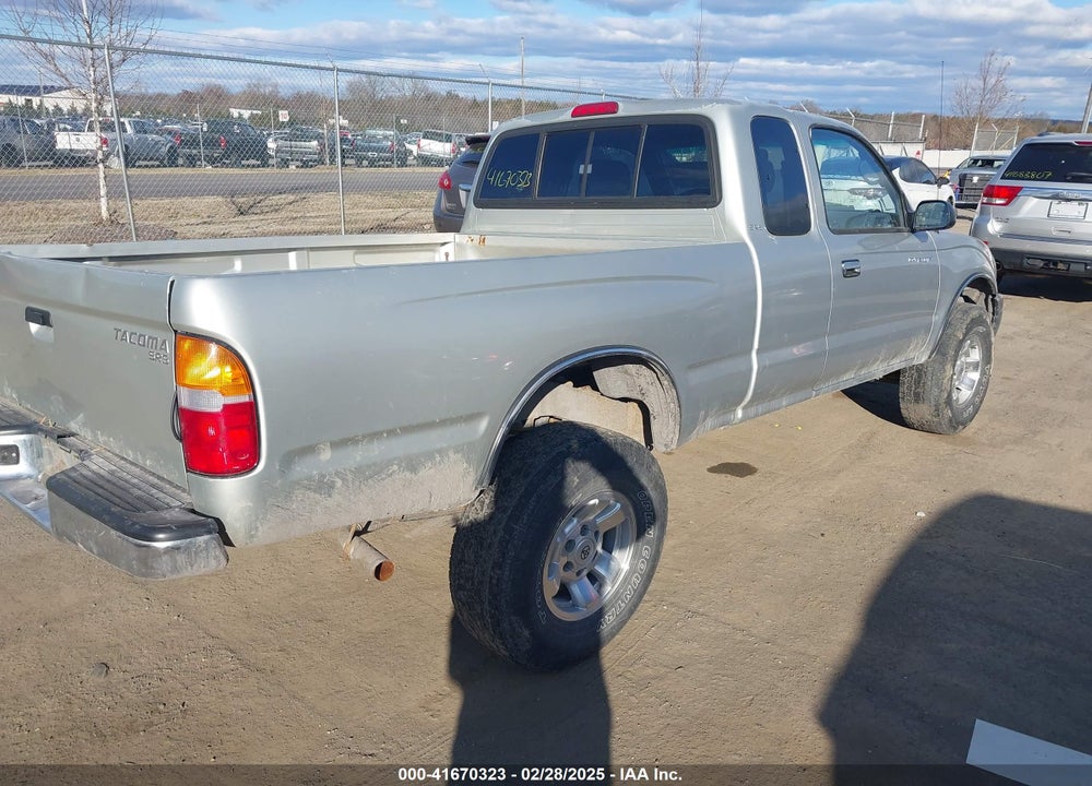 2000 TOYOTA TACOMA VIN: 5TEWM72N1YZ709127
