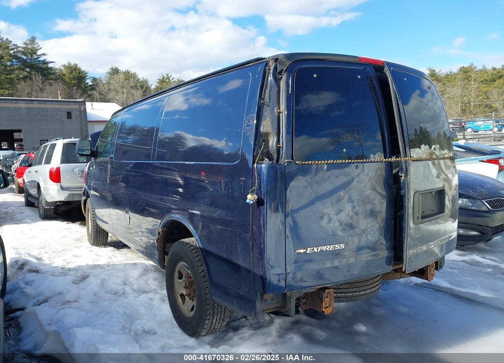 2008 CHEVROLET EXPRESS VIN: 1GCHG35KX81101935