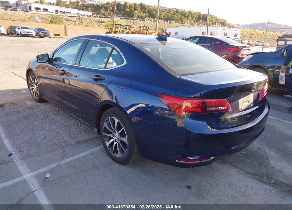 2015 ACURA TLX TECH VIN: 19UUB1F59FA004962