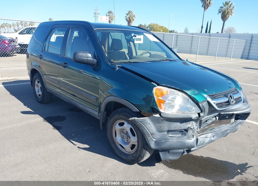 2004 HONDA CR-V LX VIN: JHLRD68404C007785
