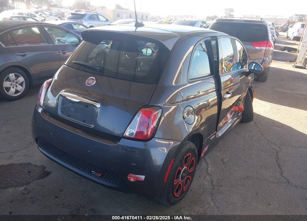 2018 FIAT 500E VIN: 3C3CFFGE7JT377434