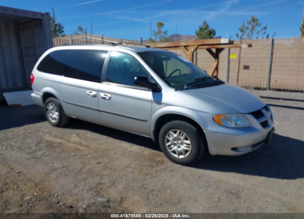 2002 DODGE GRAND CARAVAN EL VIN: 1B8GP34362B607166