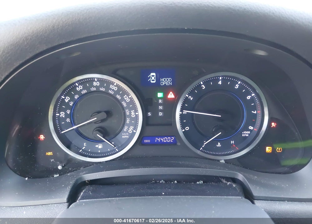2012 LEXUS IS 350 VIN: JTHCE5C2XC5002952