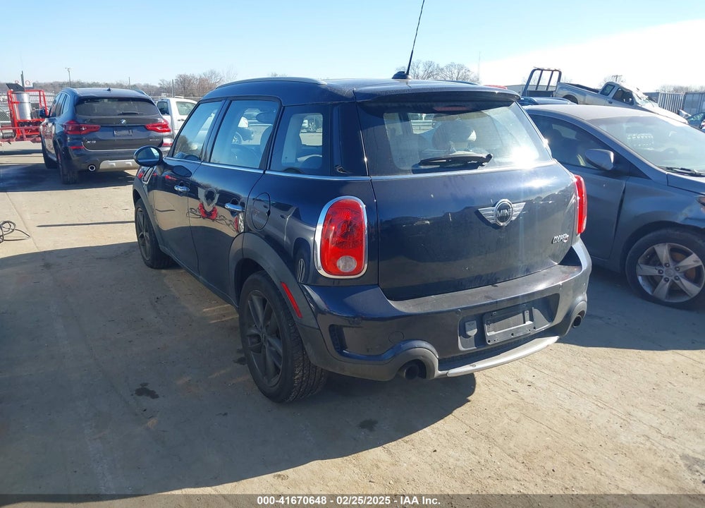 2014 MINI COUNTRYMAN VIN: WMWZC3C53EWP28677