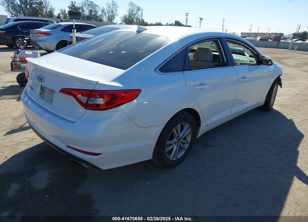 2017 HYUNDAI SONATA VIN: 5NPE24AF6HH508630