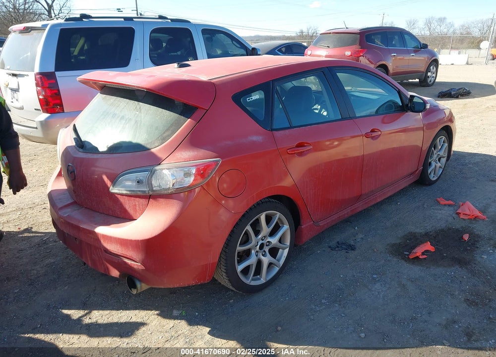 2012 MAZDA SPEED3 TOURING VIN: JM1BL1L3XC1545441