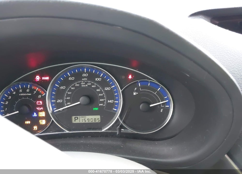 2011 SUBARU FORESTER VIN: JF2SHBDC0BH720034