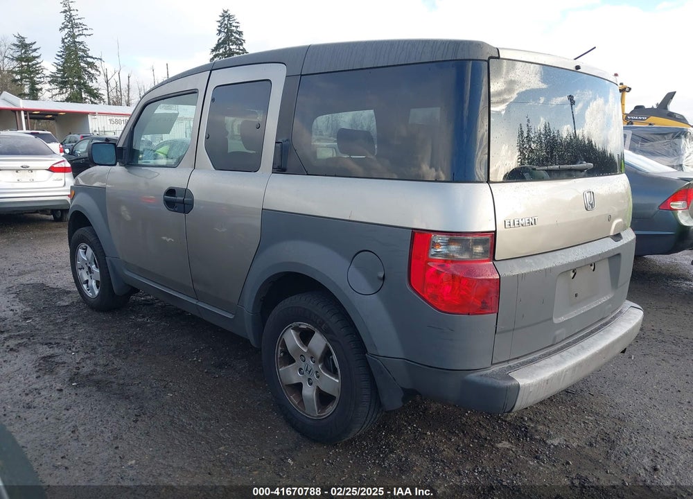 2003 HONDA ELEMENT EX VIN: 5J6YH28513L041158