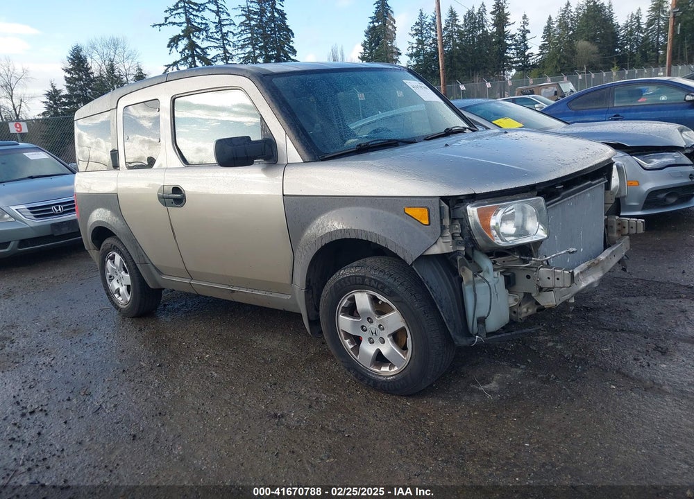 2003 HONDA ELEMENT EX VIN: 5J6YH28513L041158