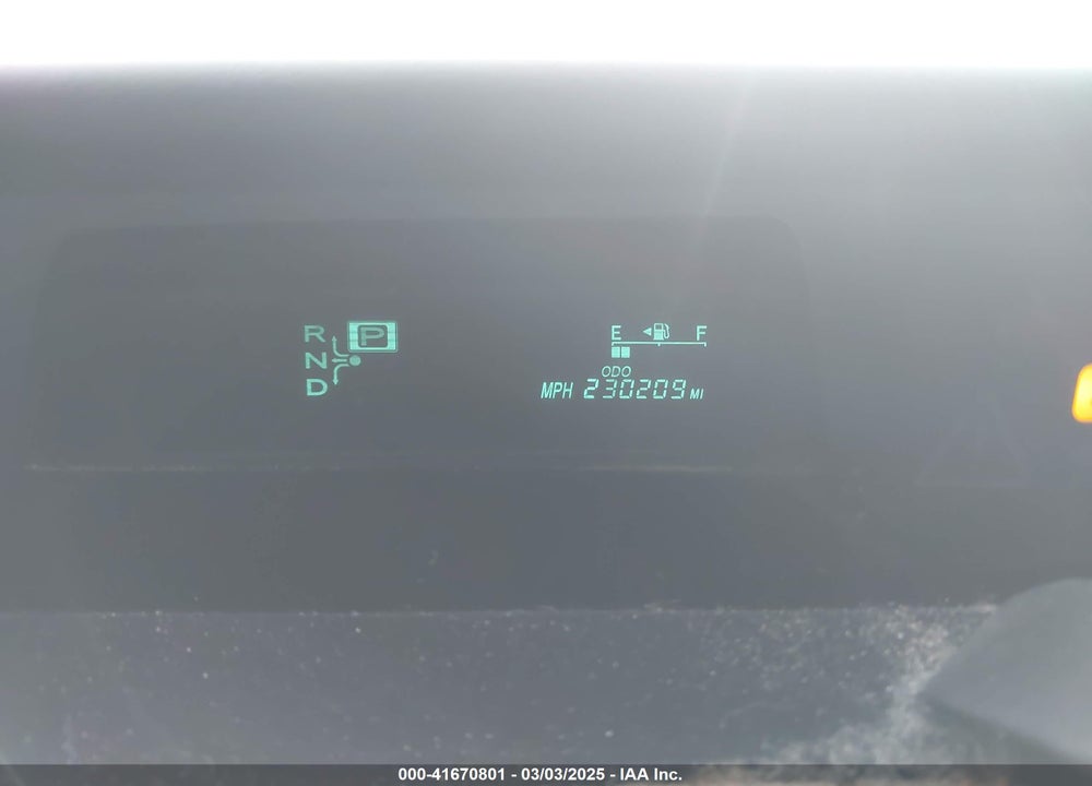 2007 TOYOTA PRIUS VIN: JTDKB20U977581999