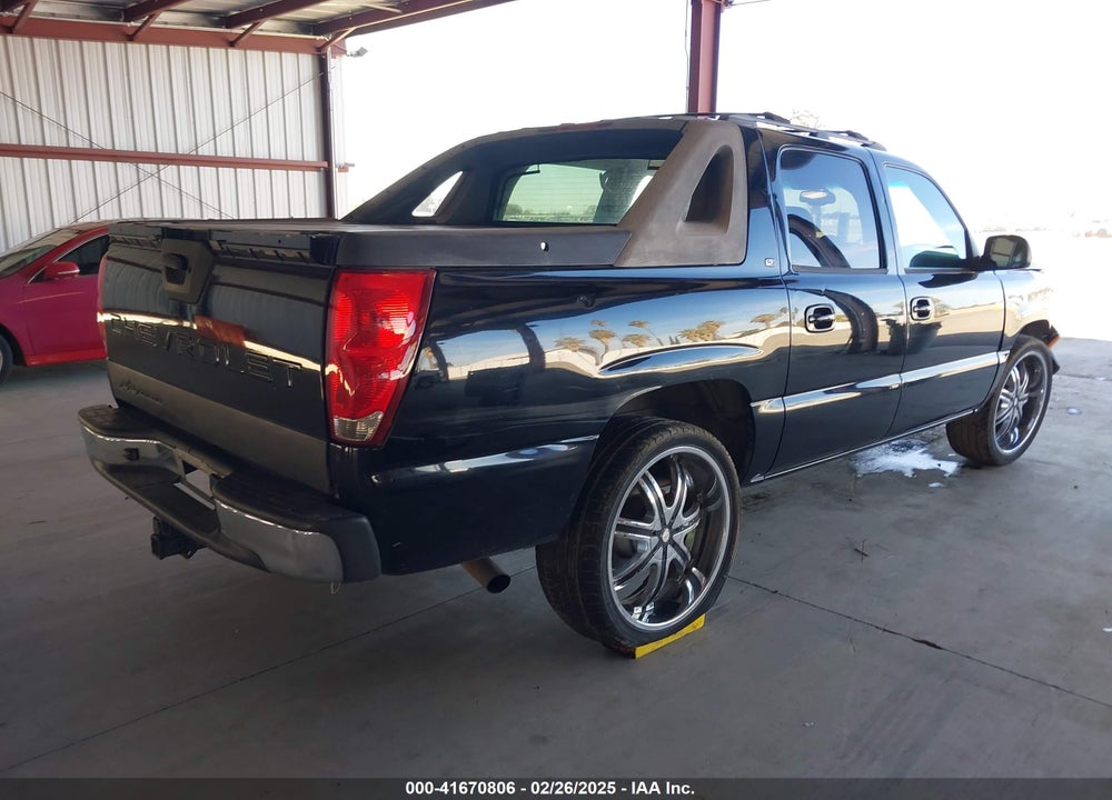2005 CHEVROLET AVALANCHE 1500 LT VIN: 3GNEC12Z25G294722