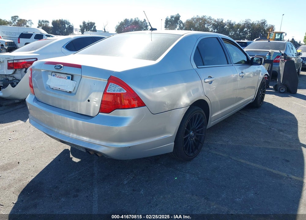 2012 FORD FUSION VIN: 3FAHP0HA7CR341742