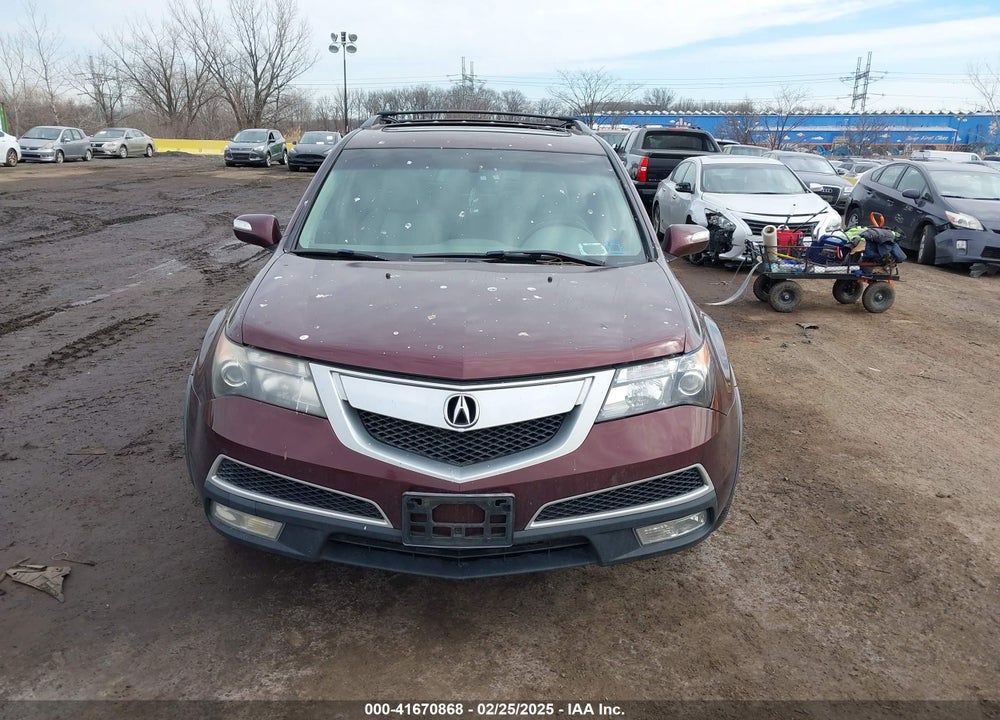 2011 ACURA MDX VIN: 2HNYD2H28BH509822