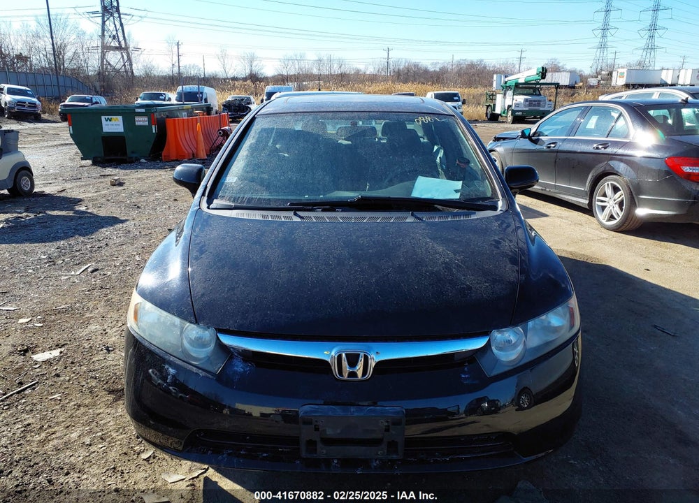 2007 HONDA CIVIC VIN: 1HGFA16837L126339