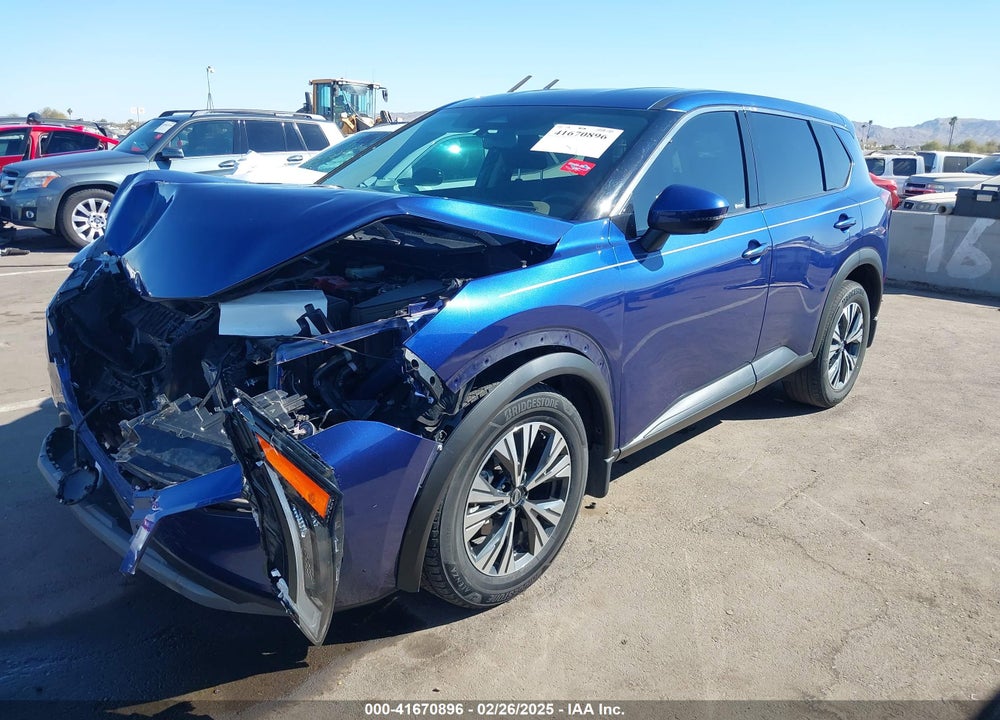 2021 NISSAN ROGUE VIN: JN8AT3BAXMW007760
