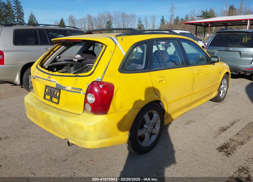 2002 MAZDA PROTEGE5 VIN: JM1BJ245021617760