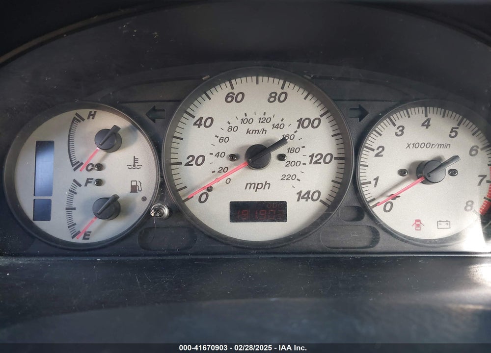 2002 MAZDA PROTEGE5 VIN: JM1BJ245021617760