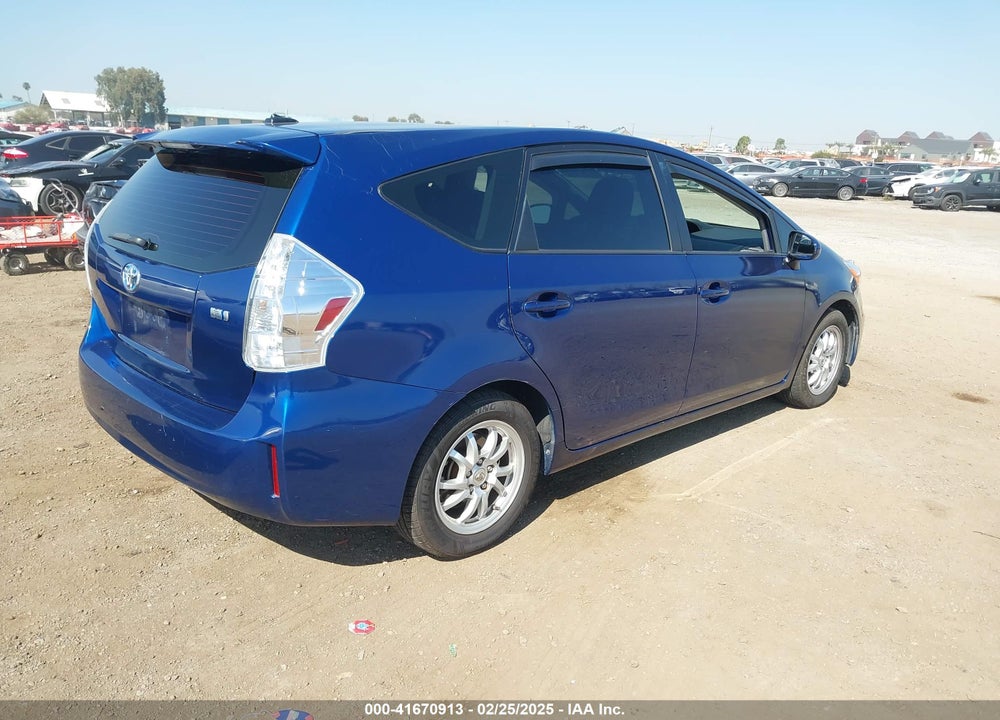 2013 TOYOTA PRIUS V VIN: JTDZN3EU6D3289122