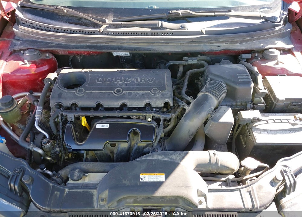 2011 KIA FORTE VIN: KNAFU4A24B5416769