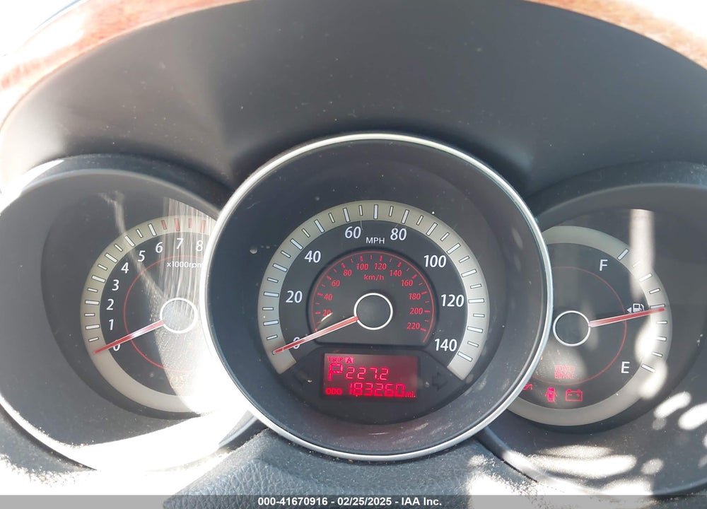 2011 KIA FORTE VIN: KNAFU4A24B5416769