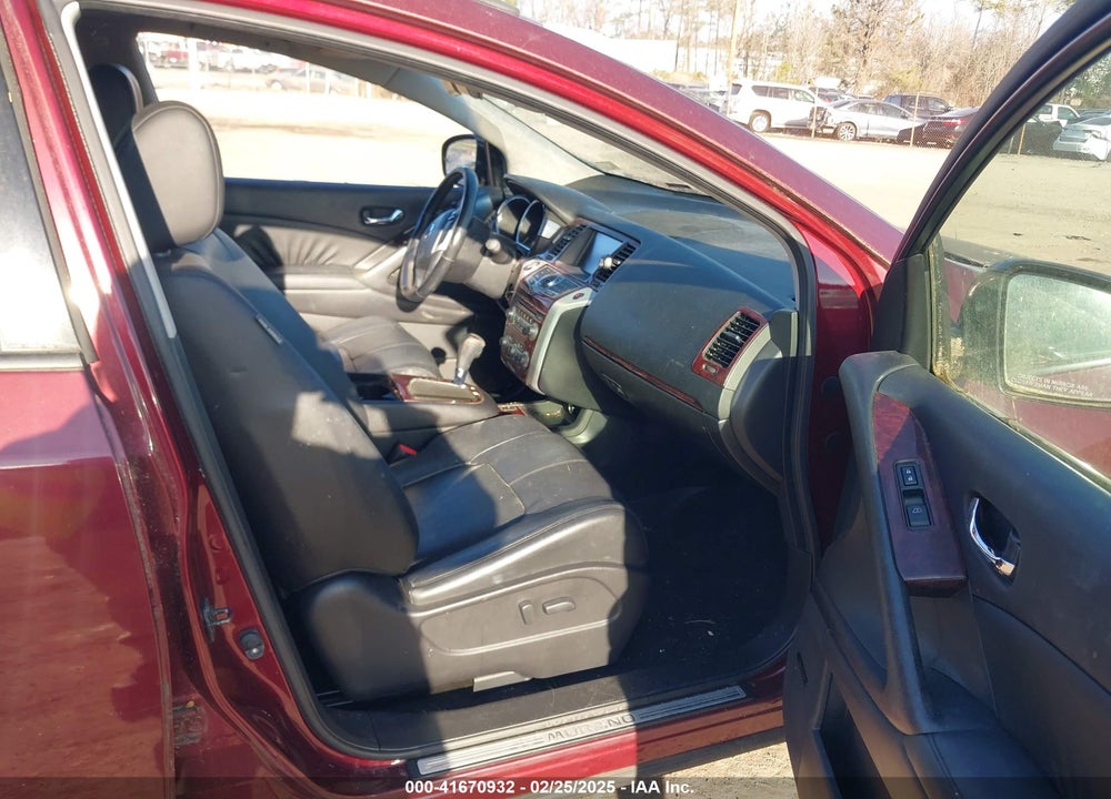2010 NISSAN MURANO SL VIN: JN8AZ1MW3AW124863