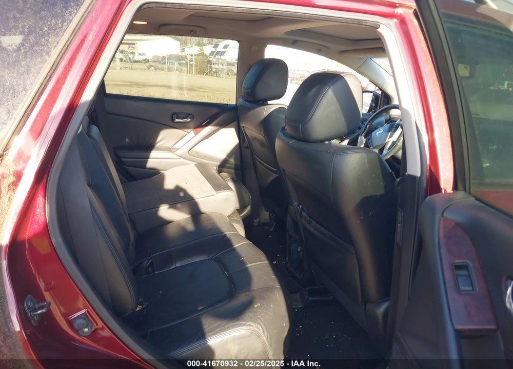 2010 NISSAN MURANO SL VIN: JN8AZ1MW3AW124863